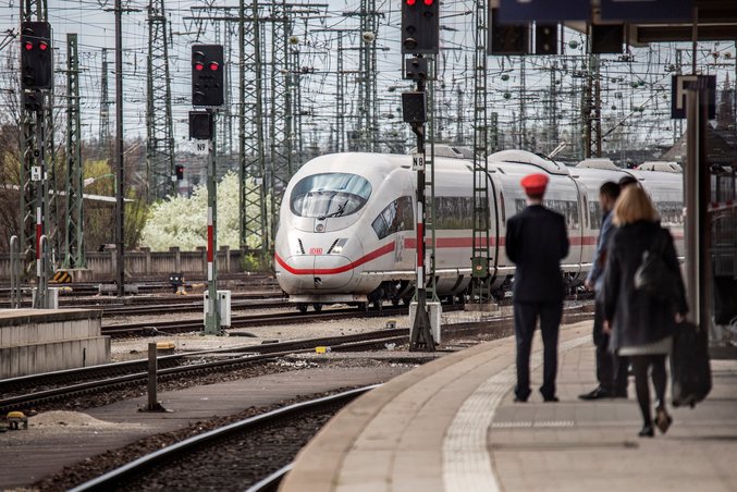 IVU Traffic Technologies AG - DB Fernverkehr Deutsche Bahn Timetable data Disposition Planning Connection information Ticket booking DB Navigator European Timetable Centre ETZ Train service