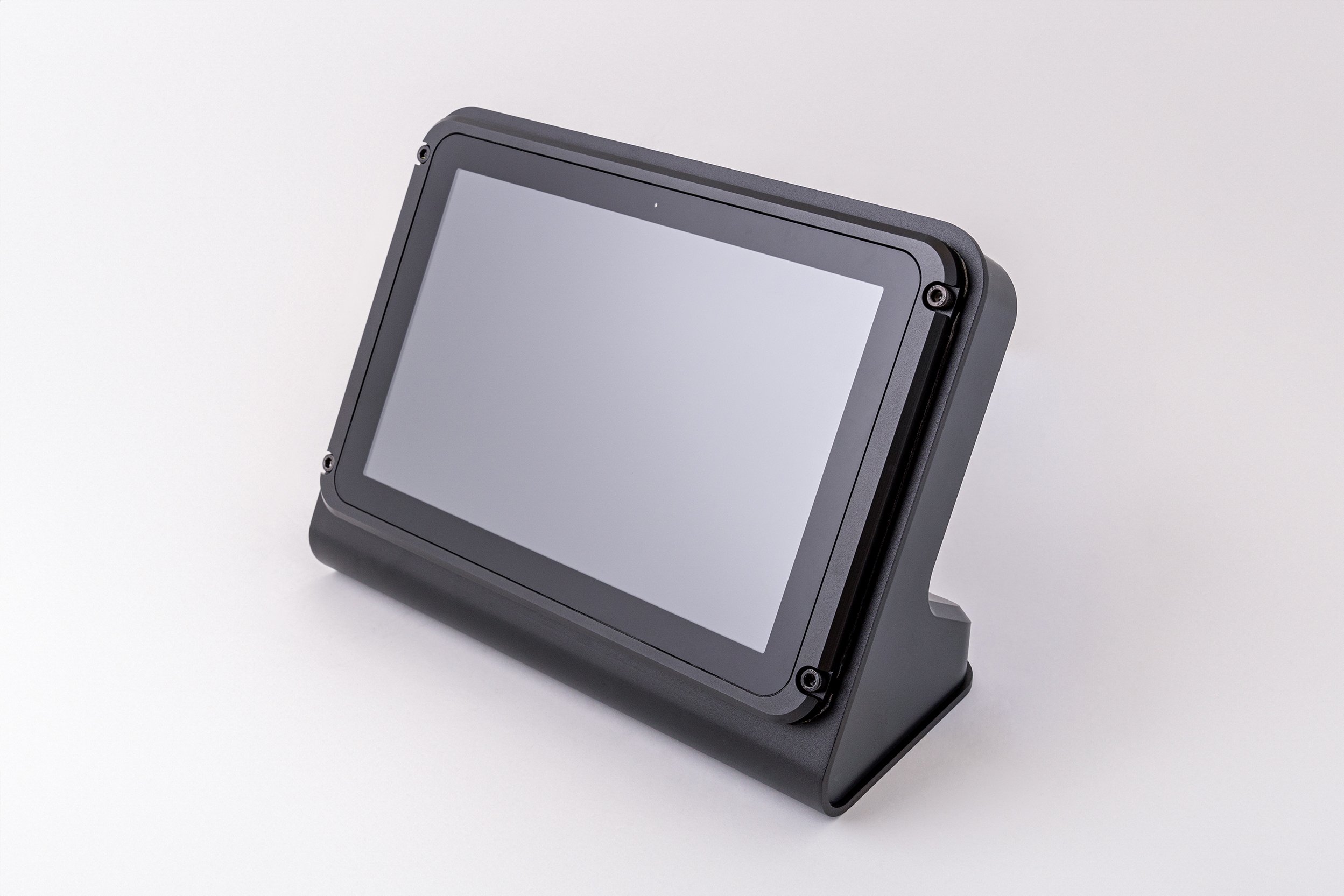 IVU.box.touch on-board computer in vehicle mount, isolated