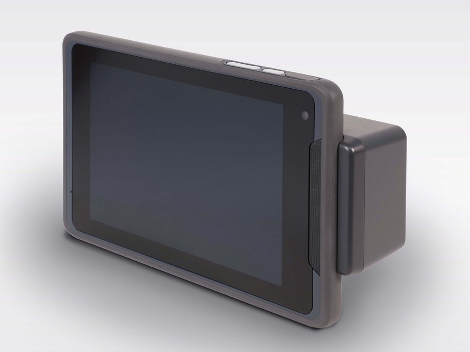 Mobile ticket sales and inspection terminal IVU.handheld for public transport