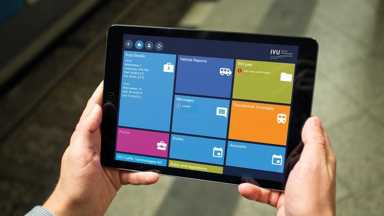 IVU.pad as a mobile workstation