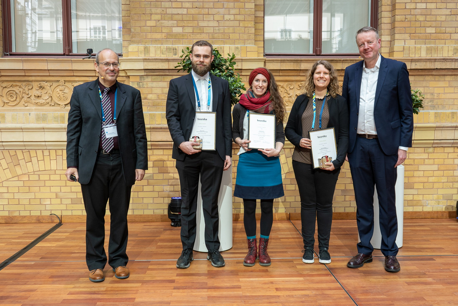 Winners at the Student Award ceremony