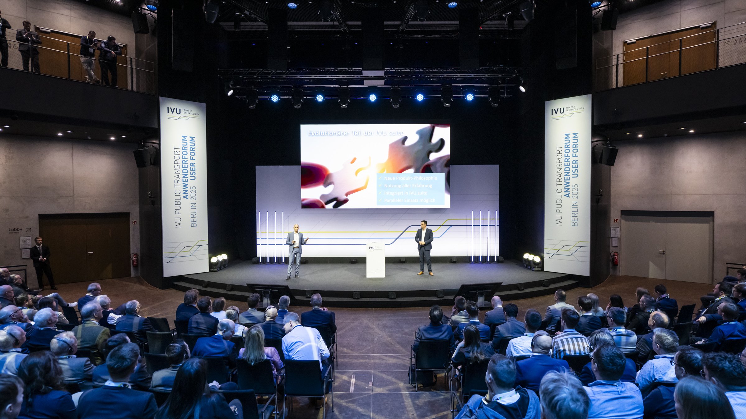 Vortrag auf der Hauptbühne beim IVU Anwenderforum 2025