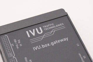 Vehicle interface IVU.box.gateway for buses in public transport
