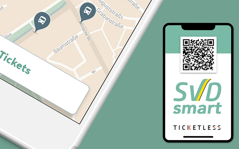 SVDsmart app on a mobile phone