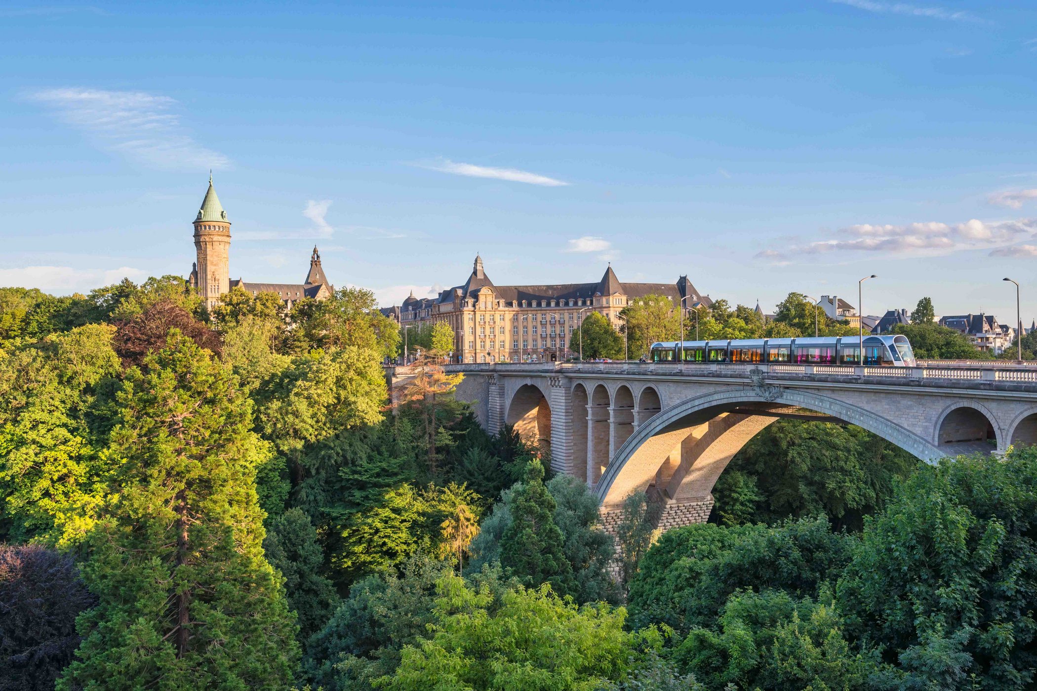 Stadtbild Luxemburg