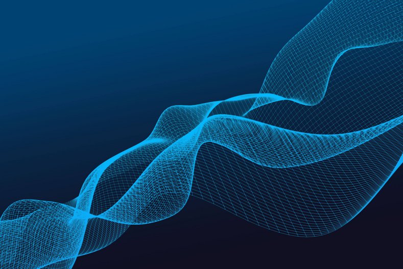 Abstract DNA strand representation of data