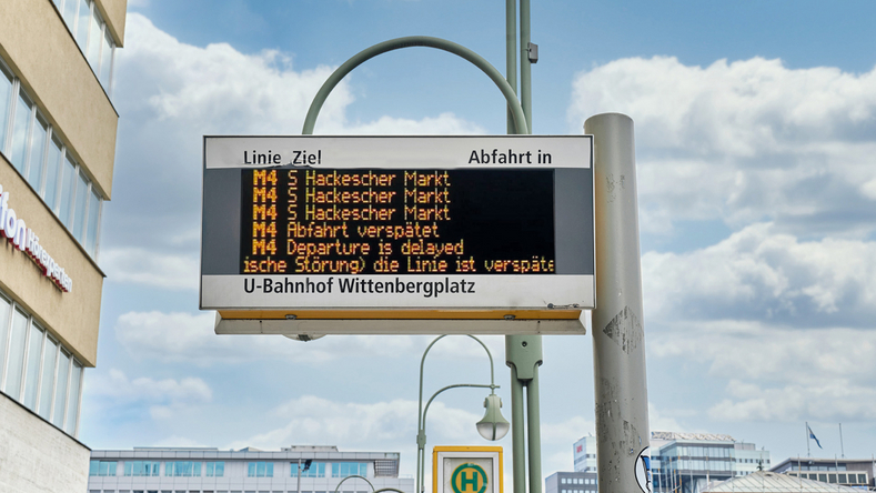 Software for the disruption management of transport operators