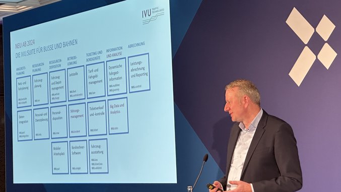 Martin Müller-Elschner, CEO der IVU Traffic Technologies AG, beim Eigenkapitalforum 2024 