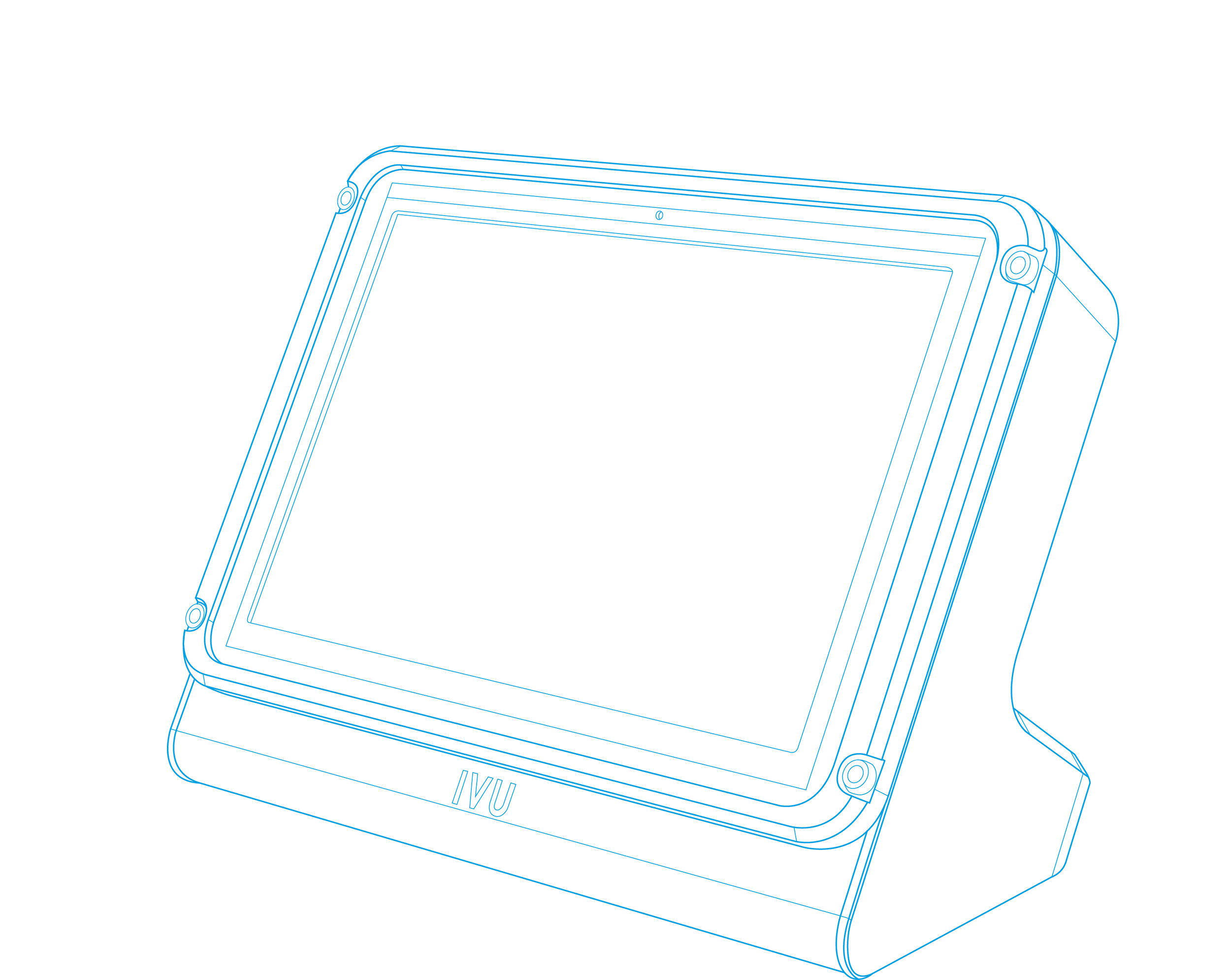On-board computer IVU.box.touch for buses without driver-operated ticketing functions