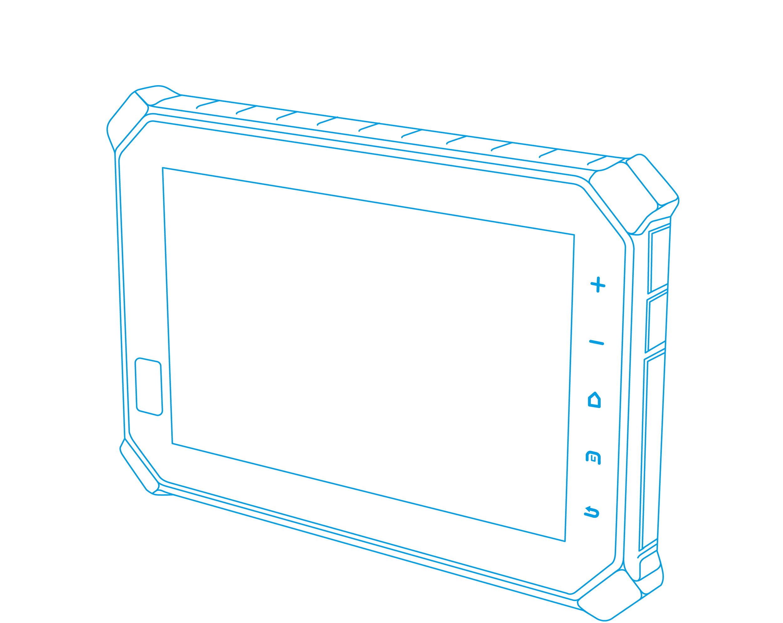 Mobile on-board computer IVU.tablet for public transport