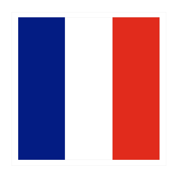 Flagge von Frankreich als Icon