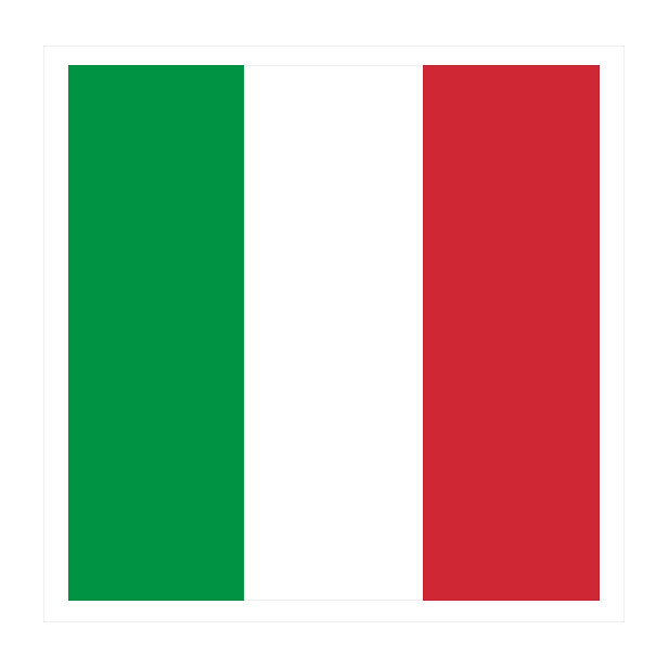 Flagge von Italien als Icon
