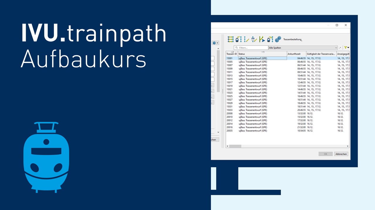 IVU.trainpath Aufbaukurs
